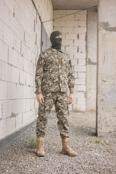Чоловічий армійський костюм для ЗСУ Tactical тактична форма Піксель світлий 52 розмір 7070
