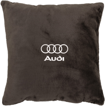 Подушка декоративная Evatech Audi Коричневая с вышивкой 35х35 см (MPCSSZV095)