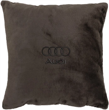 Подушка декоративная Evatech Audi Коричневая с вышивкой 35х35 см (MPCSSZV096)
