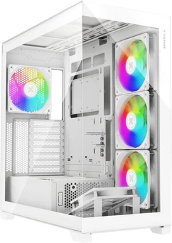 Корпус Xilence XILENT GLEAM ARGB X818.W.ARGB – фото, отзывы