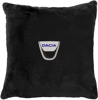 Подушка декоративная Evatech Dacia Черная с вышивкой 35х35 см (MPCSSBV073)