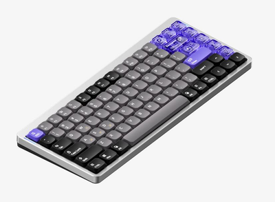 Проводная магнитная клавиатура NuPhy Air75 HE / Low-Profile Magnetic Jade / RGB, ANSI US