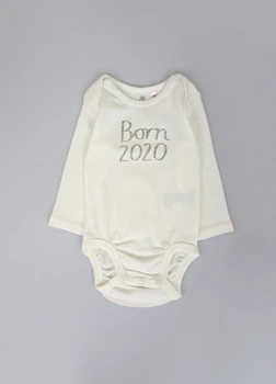 Боди H&M 62 sm Молочный (HM-08142991-Milk)