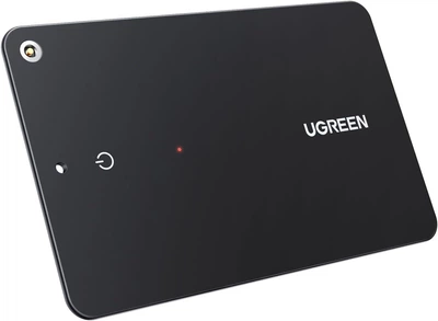 Умный Брелок UGREEN CM817 для поиска вещей (ключей) 155 мАч Bluetooth 12 месяцев для iOS, iPad, macOS Black (45298)