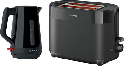 Електрочайник BOSCH MyMoment TWK1M123 + Тостер BOSCH TAT2M123 (комплект)