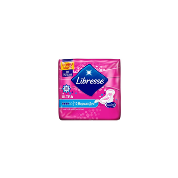 Гігієнічні прокладки Libresse Ultra Normal Soft Deo 10 шт. (7322540337938)