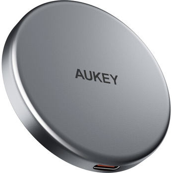 Індуктивний зарядний пристрій AUKEY MagLink Aura Magnetic Wireless Charger 15W Gray (LC-MC10)