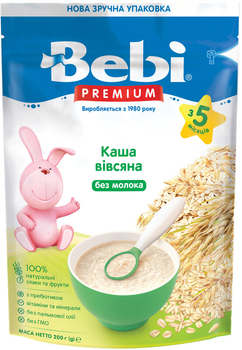 Каша безмолочна Bebi Вівсяна з 5 місяців 200 г (8606019654375)