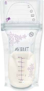 Пакети Philips AVENT для зберігання грудного молока 25 х 180 мл (SCF603 / 25)