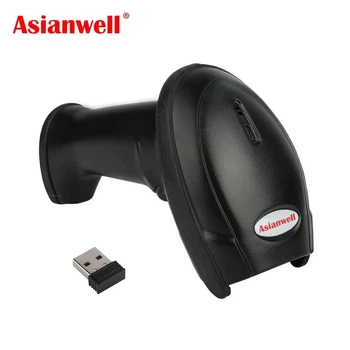 Безпровідний 1D / 2D QR Сканер штрих-кодів Asianwell AW-9208WB