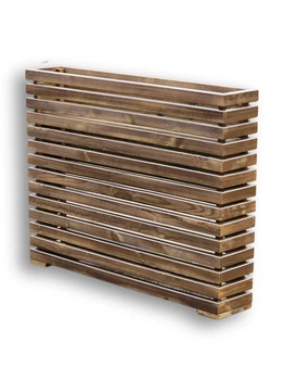 Кашпо для цветов Timber Protect с импрегнированого дерева 120х95х23 см Коричневое