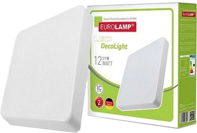 Стельовий світильник Eurolamp LED накладний матовий 12 W 4000 K (LED-NLS-12/4(F)new)
