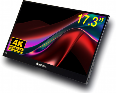 Монитор 17.3" Verbatim PMT-17-4К (ACCVR-56/G)