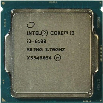 Процессор Intel Core i3-6100 3.7 GHz. 2 ядра/4 потока. Soket 1151