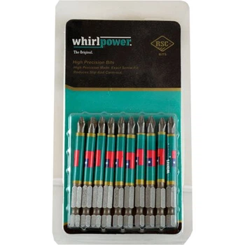 Біти WHIRL POWER Ph 2 70 мм (10 шт.) ціна за упак. ПТ-0209
