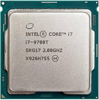 Процессор Intel Core i7-9700T 2.00GHz/12MB/8GT/s (SRG17) s1151, tray