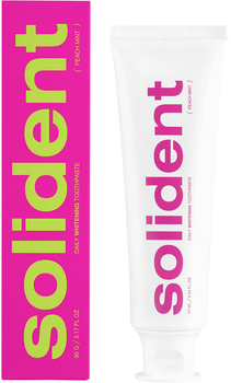 Отбеливающая зубная паста Solident Peach mint 90 г (4823109702547)