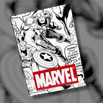 Блокнот А5 Марвел Marvel 50 листов в точечку