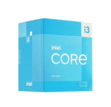 Процесор Intel s1700 Core i3-13100 4C/8T, 3.4-4.5GHz, 60-89Вт (UHD Graphics 730) Box