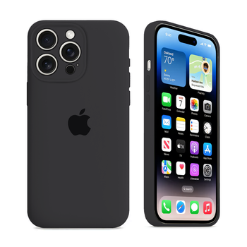 Чохол із захистом камери Kassel Silicone Camera Protective для iPhone 13 Pro (15) темно-сірий Charcoal Gray