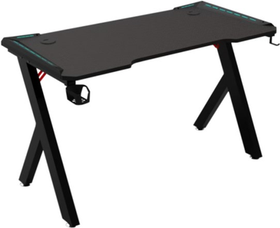 Компьютерный стол GT RACER T-1426 (140x60x73) Black