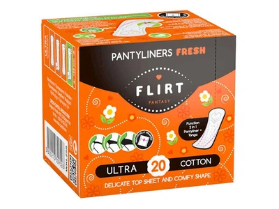 Прокладки щоденні FANTASY FLIRT fresh cotton&light 20шт 150мм
