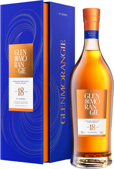 Виски Glenmorangie 18 лет выдержки 0.7 л 43% в подарочной упаковке (5010494564273)