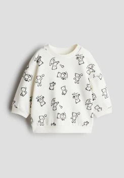Свитшот белый Мишки Тедди H&M 98см (400099419)