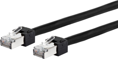 Патч-корд Metz Connect Ultraflex500 Cat.6 VoIP AWG 26 2 m Black (13084U2000-E)