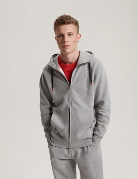Толстовка мужская Diverse EVB HOODY 14 XL Серый меланж (5902598816504)