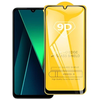 Защитное стекло AVG 9D Full Glue для Xiaomi Redmi 14C полноэкранное черное