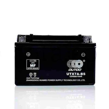 Мото аккумулятор OUTDO UTX7A-BS MF 12V 7Ah для скутера мопеда кислотный
