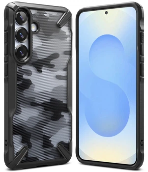 Чехол Ringke Fusion X для Samsung Galaxy S25 Camo Black (FX986E73)