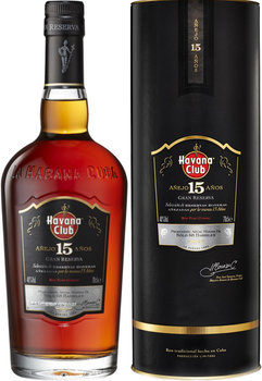 Ром Havana Club 15 років Gran Reserva 0.7 л 40% у подарунковій упаковці (8501110083034)