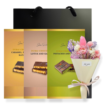 Подарунковий набір LAVIVA CHOCOLATES Дубайський шоколад Три бажання