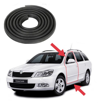 Ущільнювач пройому передньої дверки водія Skoda Octavia (2004-2013)