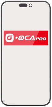 Стекло дисплея iPhone 15 Plus черное с OCA-пленкой Original PRC G+OCA PRo