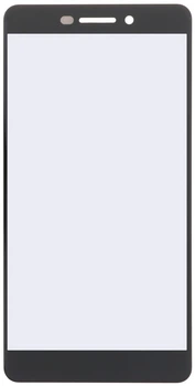 Стекло дисплея Nokia 6.1 черное с OCA-пленкой High Copy