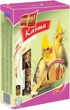Повсякденний корм для німф Vitapol 1 кг (5904479022028)