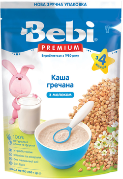 Каша молочна Bebi Гречана з 4 місяців 200 г (8606019654337)