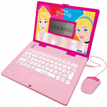 Обучающий ноутбук Lexibook Princess польско-английская версия (3380743097701)