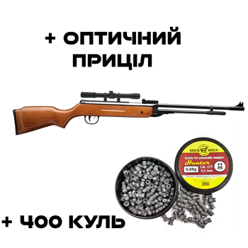 Пневматична гвинтівка Spa Snow Peak B3-3 + Оптика + Кулі