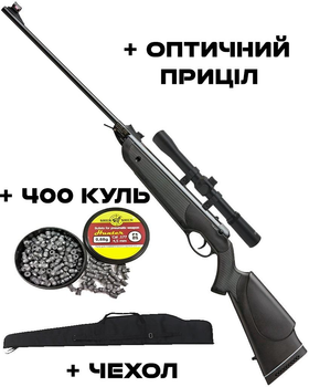Пневматична гвинтівка Beeman Bay Cat 2060 + Оптика + Чехол + Кулі