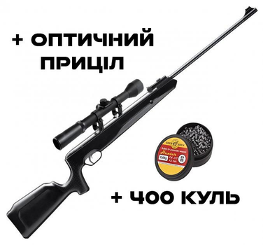 Пневматическая винтовка SPA Snow Peak GR1200S газовая пружина + Оптика + Кулі
