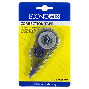 Коректор стрічковий Economix 5 мм x 6 м (41316)