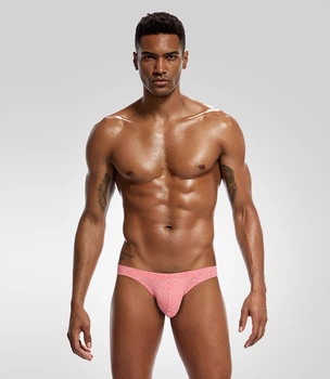 Мужские трусы слипы Pinky Senson 04-1637 XL цвет коралловый