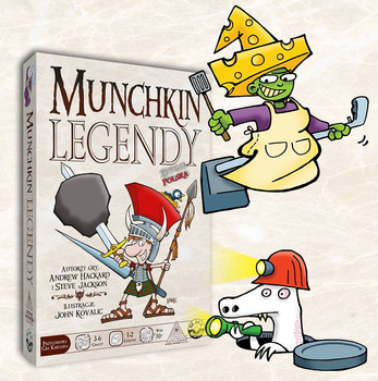 Gra planszowa Munchkin Legendy (5901549119541)