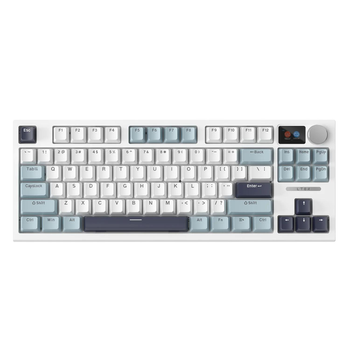 Механическая беспроводная клавиатура LANGTU LT84 с переключателями hotswap, Type-C, Bluetooth, 2,4 ГГц, RGB подсветка клавиш и стороны, 84 клавиш (раскладка ENG-UA, QWERTY)