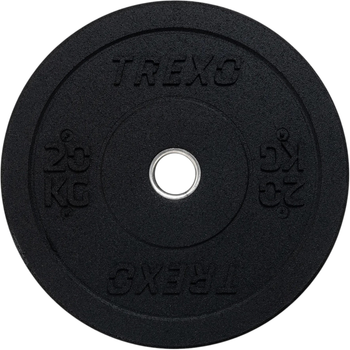 Tarcza olimpijska Trexo TRX-BMP020 20 kg Black (5904823009767)