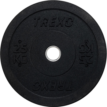 Tarcza olimpijska Trexo TRX-BMP025 25 kg Black (5904823009750)